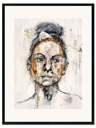 Framed art print Woman III