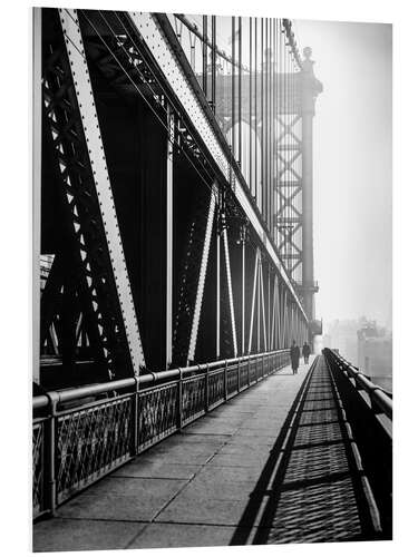 PVC print Manhattan Bridge 1936