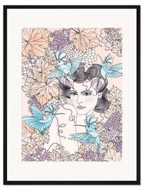 Gerahmter Kunstdruck Hummingbirds around you