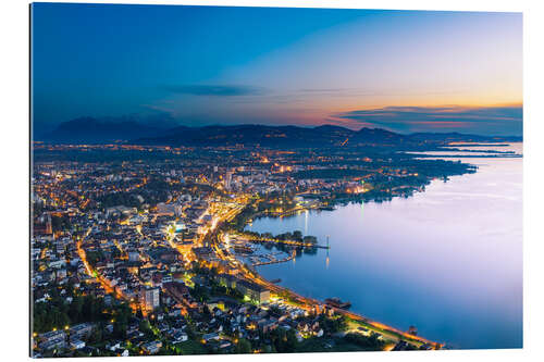 Galleritryck Evening in Bregenz, Vorarlberg