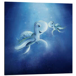 Magnettafel Kleine Schildkröten