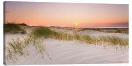 Canvas print In the dunes of Saint Peter Ording