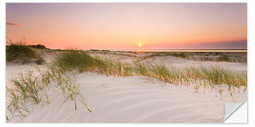 Adesivo murale In the dunes of Saint Peter Ording