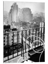 Gallery print New York: View from penthouse, 56 Seventh Avenue, Manhattan