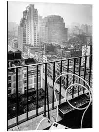 Magnettafel New York: Blick vom Penthouse, 56 Seventh Avenue, Manhattan