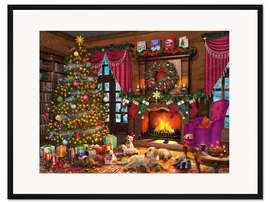 Gerahmter Kunstdruck Weihnachten