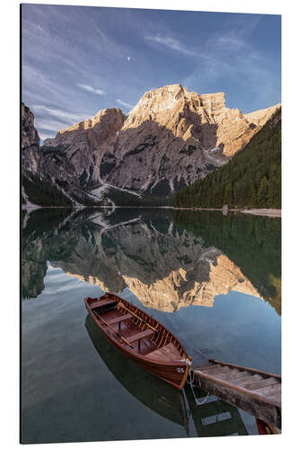 Alubild Südtirol Pragser Wildsee Dolomiten