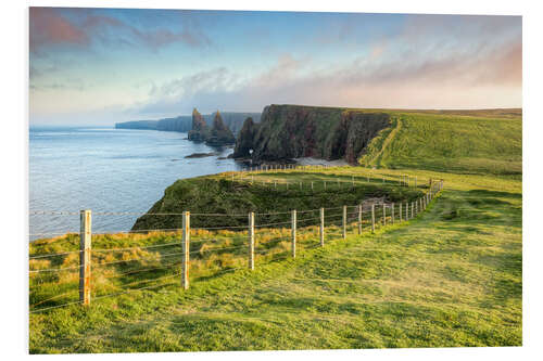 Foam board print Duncansby Stacks Scotland