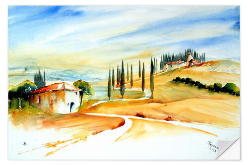 Wandsticker Toscana II