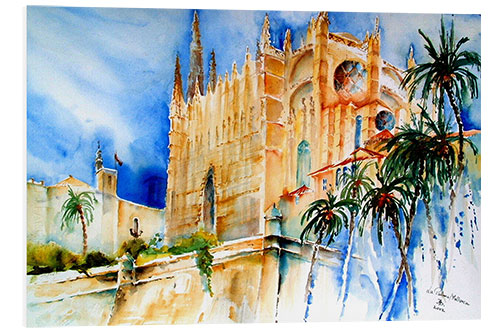 PVC-tavla Majorca Palma Cathedral