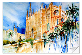 Sticker mural Majorca Palma Cathedral