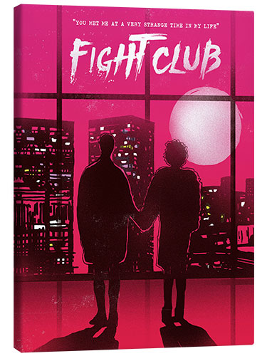 Stampa su tela Fight club 