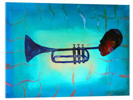 Obraz na szkle akrylowym trumpeter - Diego Manuel Rodriguez