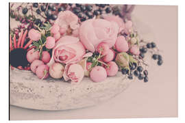 Magnettafel Vintage Rose