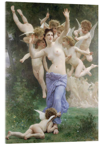 Acrylic print Le Guêpier
