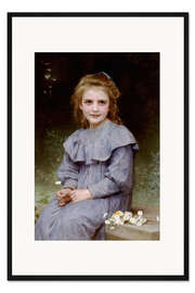 Gerahmter Kunstdruck Gänseblümchen