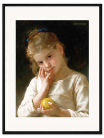 Gerahmter Kunstdruck Die Zitrone