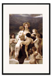 Gerahmter Kunstdruck Alma Parens, 1883