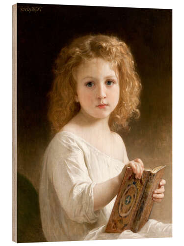Hout print The story book