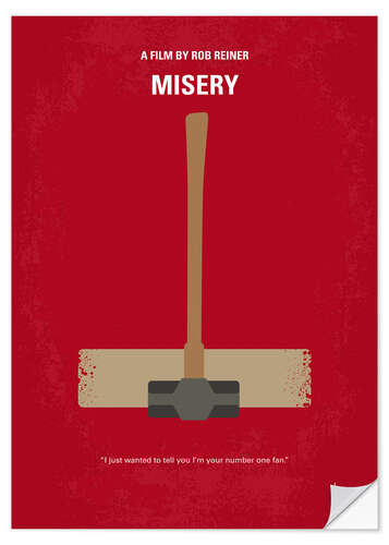 Vinilo para la pared Misery