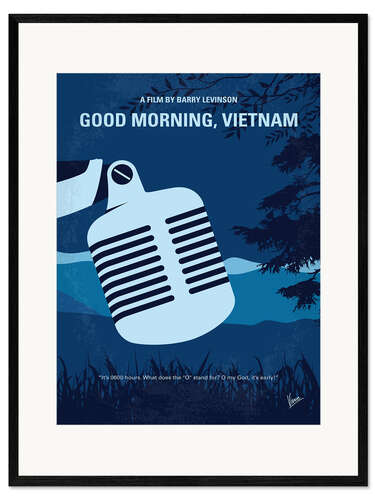 Plakat artystyczny premium w ramie Good Morning, Vietnam