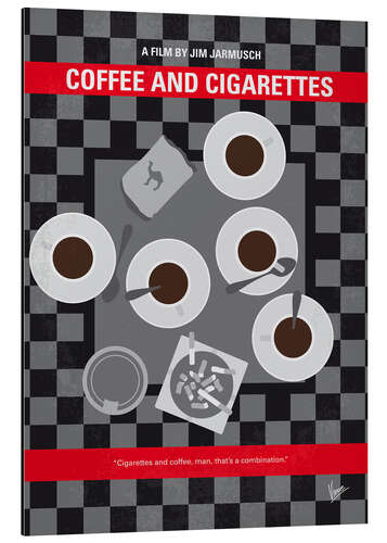 Aluminiumsbilde Coffee And Cigarettes