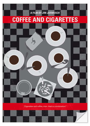 Wandsticker Coffee And Cigarettes