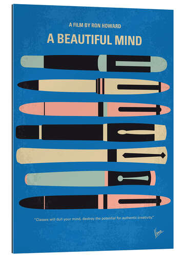 Cuadro de plexi-alu A Beautiful Mind