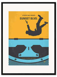 Gerahmter Kunstdruck Sunset Blvd.