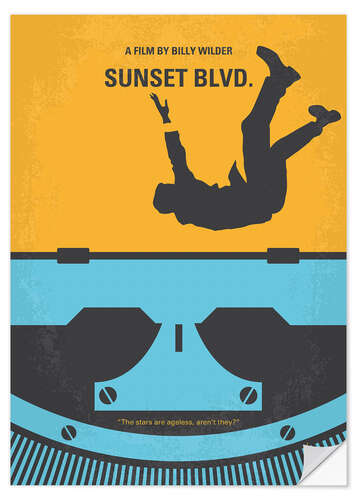 Muursticker Sunset Blvd.