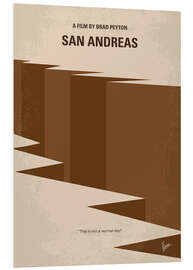 Foam board print San Andreas