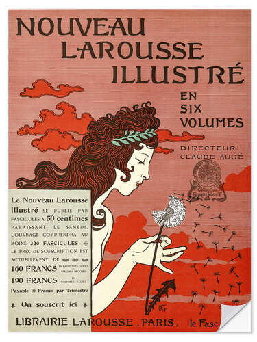 Wandsticker Nouveau Larousse Illustre (französisch)