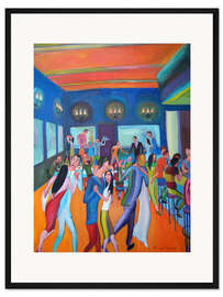 Gerahmter Kunstdruck tangueria