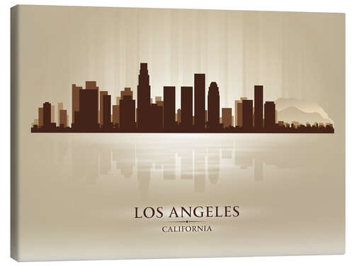 Leinwandbild Los Angeles beige