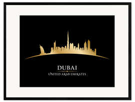 Framed art print Dubai