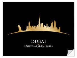 Wandsticker Dubai