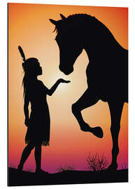 Magnettafel Zwei, die sich verstehen