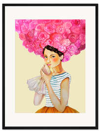 Gerahmter Kunstdruck Audrey