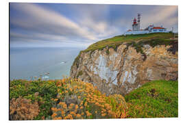 Aluminium print Sunset on Cabo da Roca Sintra Portugal