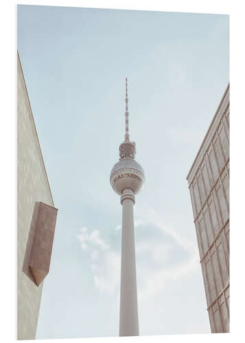 Hartschaumbild Fernsehturm Berlin