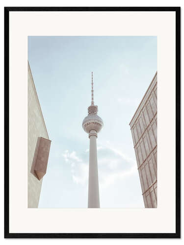 Framed art print Fernsehturm Berlin