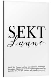 Magnettafel Sektlaune