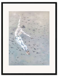 Ingelijste kunstdruk The feeling of flying