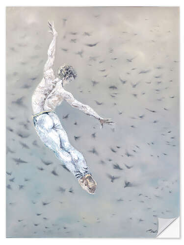 Wall sticker The feeling of flying