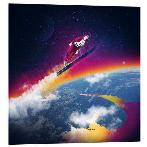 Acrylic print One Giant Leap