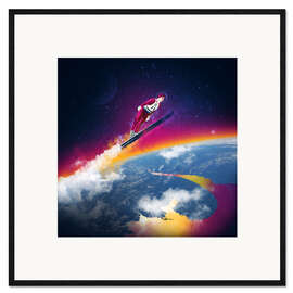 Framed art print One Giant Leap