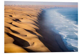 PVC print Namib Desert meets the Ocean, Namibia Africa