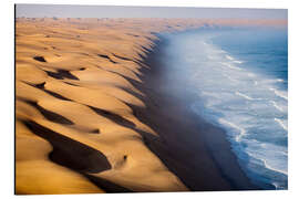 Magnettafel Namib Wüste trifft den Ozean, Namibia Afrika