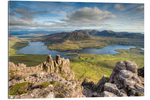 Gallery print View from Stac Pollaidh in Scotland