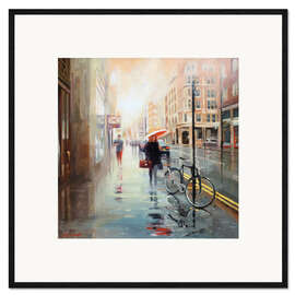 Framed art print Storm clearing